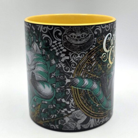 Disney Alice in Wonderland Cheshire Cat Curiouser and Curiouser Porcelain Mug - Picture 5 of 8